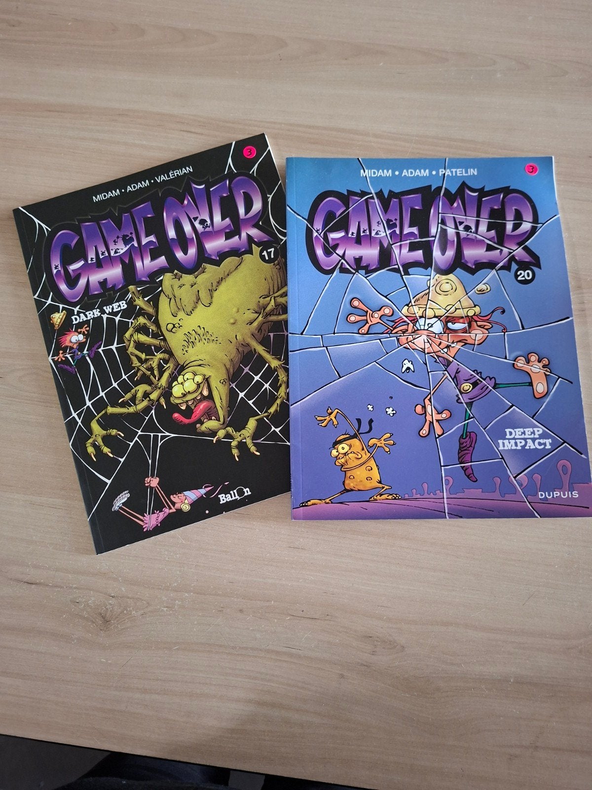 Strips Game Over, Ophalen, Zo goed als nieuw