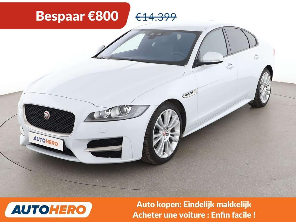 Jaguar XF 20d R-Sport AWD (bj 2016, automaat), Auto's, Jaguar, Automaat, 4 deurs, 1700 kg, https://public.car-pass.be/vhr/2ecf5791-4c58-41d8-83d4-f14e1a6000cc