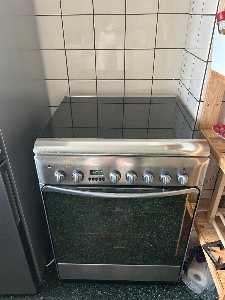 Gasvuur met oven, Enlèvement, Utilisé, 50 à 100 cm, 100 à 150 cm