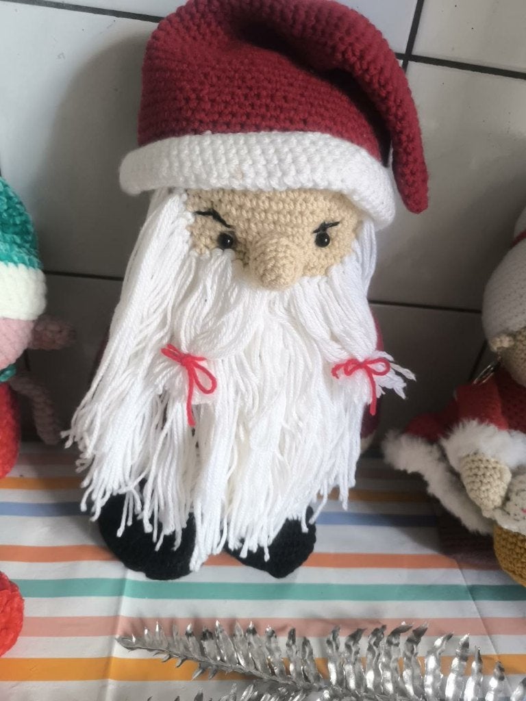 Handgemaakt gehaakt kerstpersonage, Diversen, Ophalen of Verzenden, Nieuw