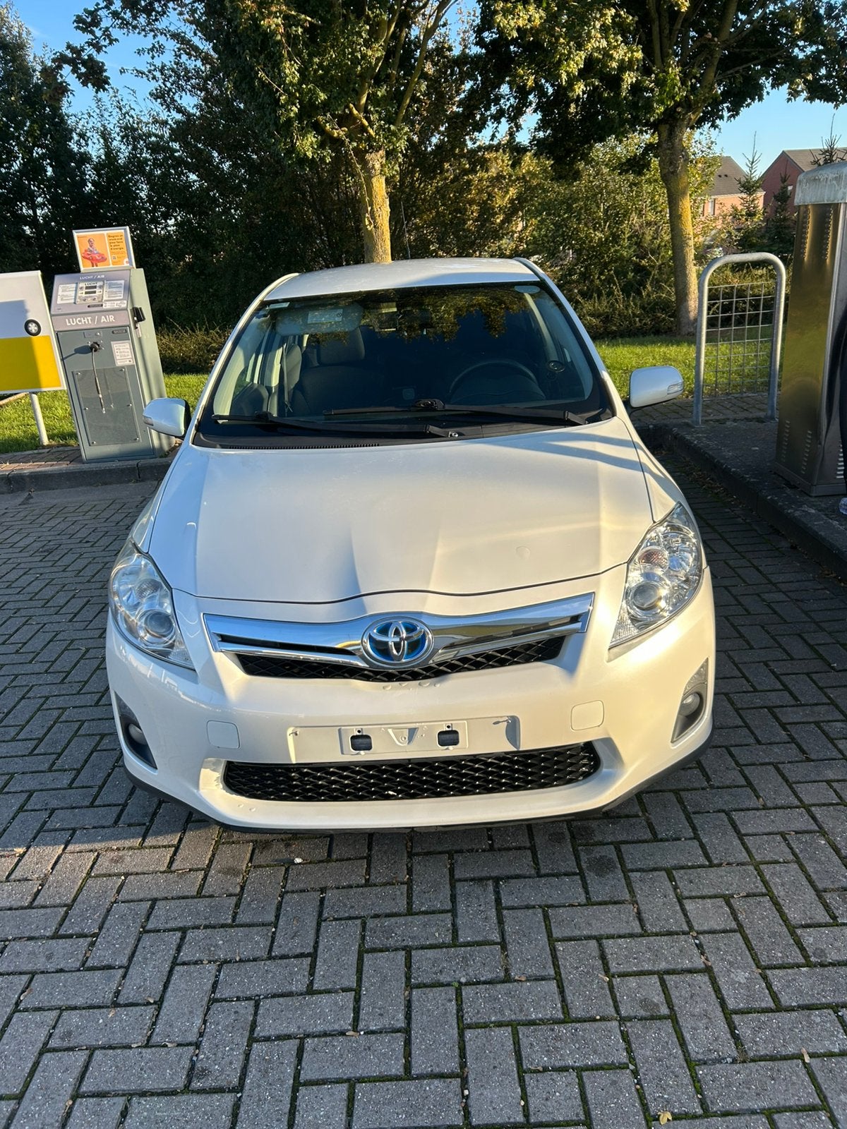 Superbe auris 1,8 hybride  2012, Auto's, Euro 5, Stof, Zwart, 4 cilinders