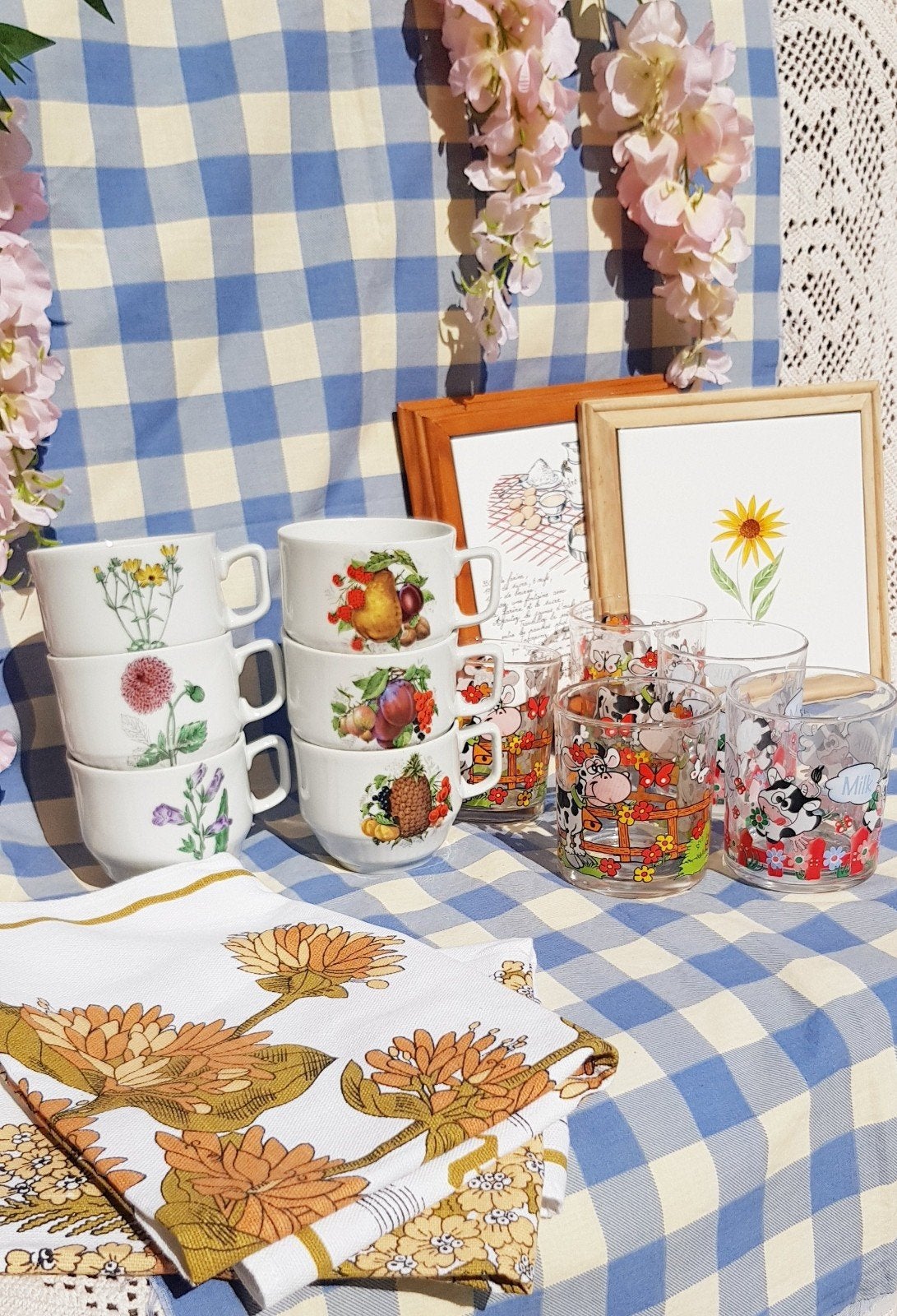 Lot 🌿VINTAGE  CUISINE 🌿(plusieurs pièces), Antiquités & Art, Enlèvement ou Envoi