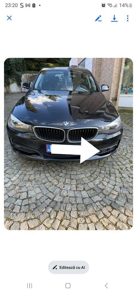 contactez-moi en privé.0465317419 BMW 318d GT 2014 160000km, Particulier, Diesel, Achat