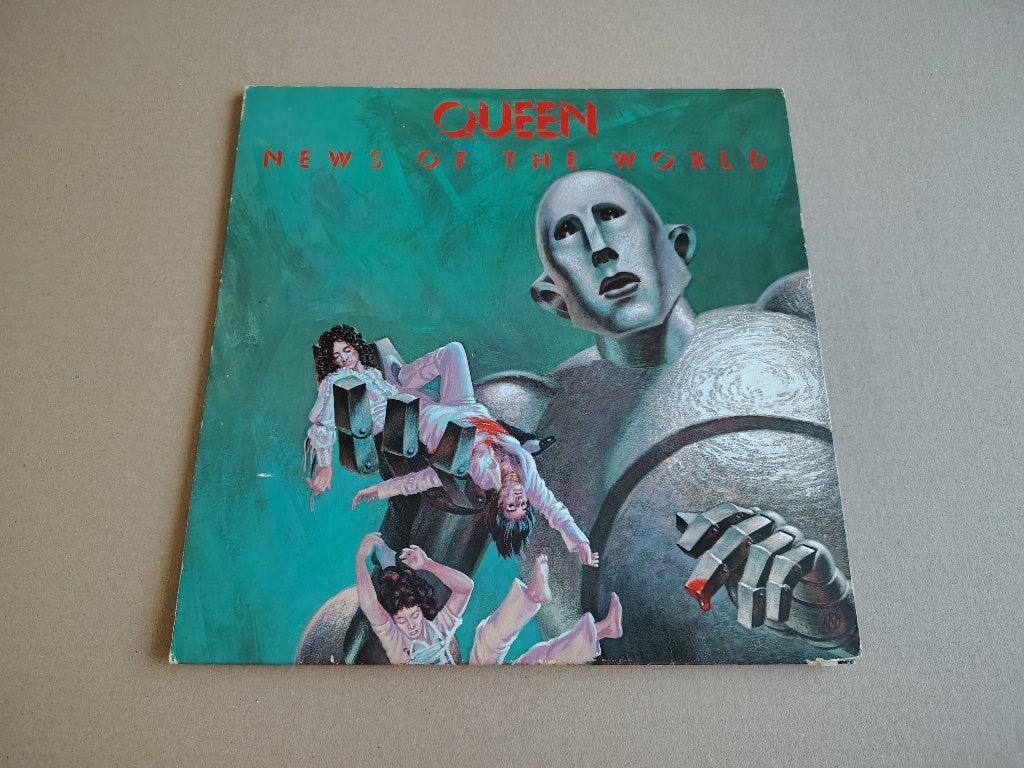 Vinyl LP: Queen - News Of The World (1977), Enlèvement ou Envoi, 10 pouces, LP