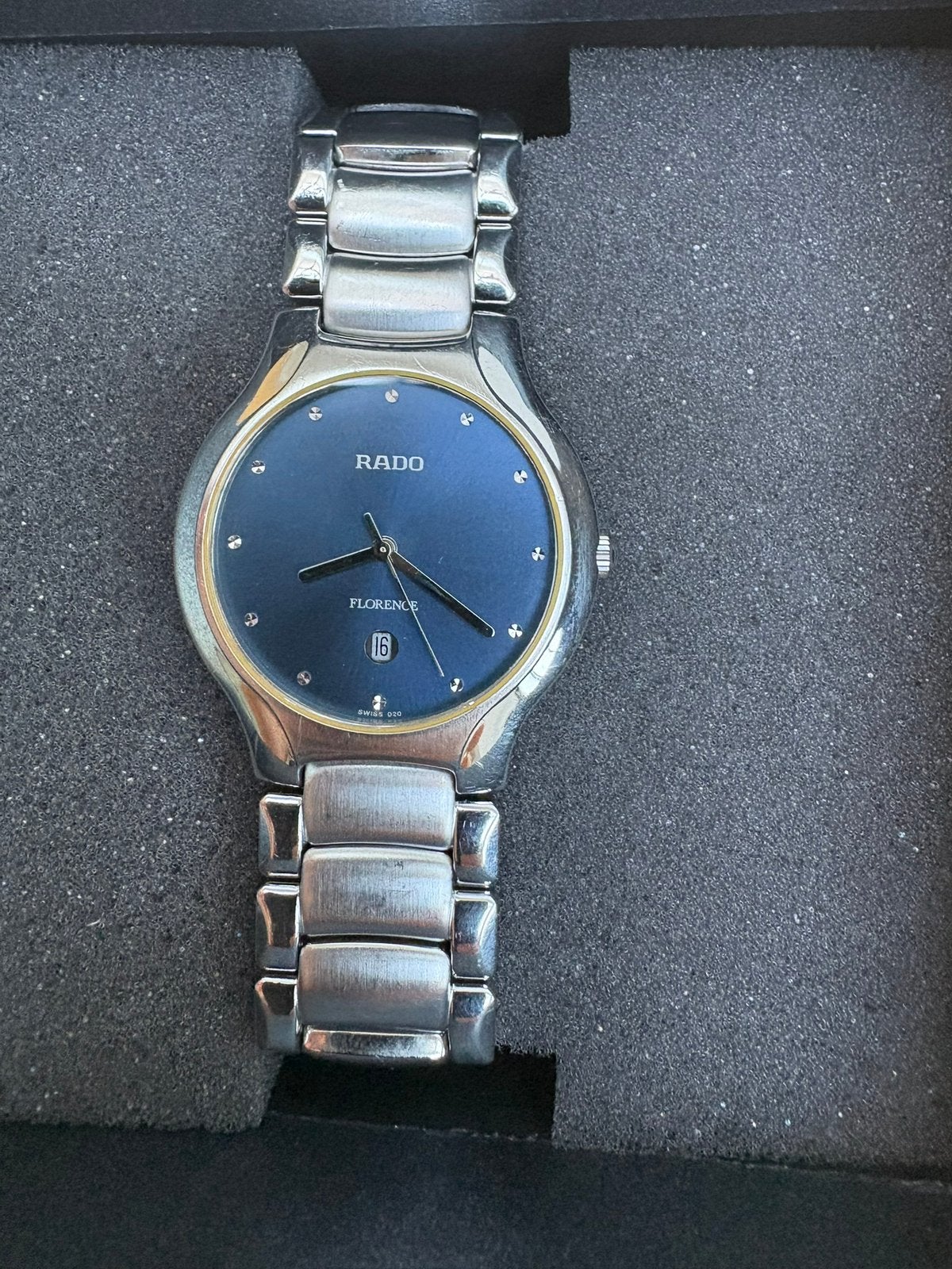 Rado Florence quartz watch, Handtassen en Accessoires, Ophalen of Verzenden, Gebruikt
