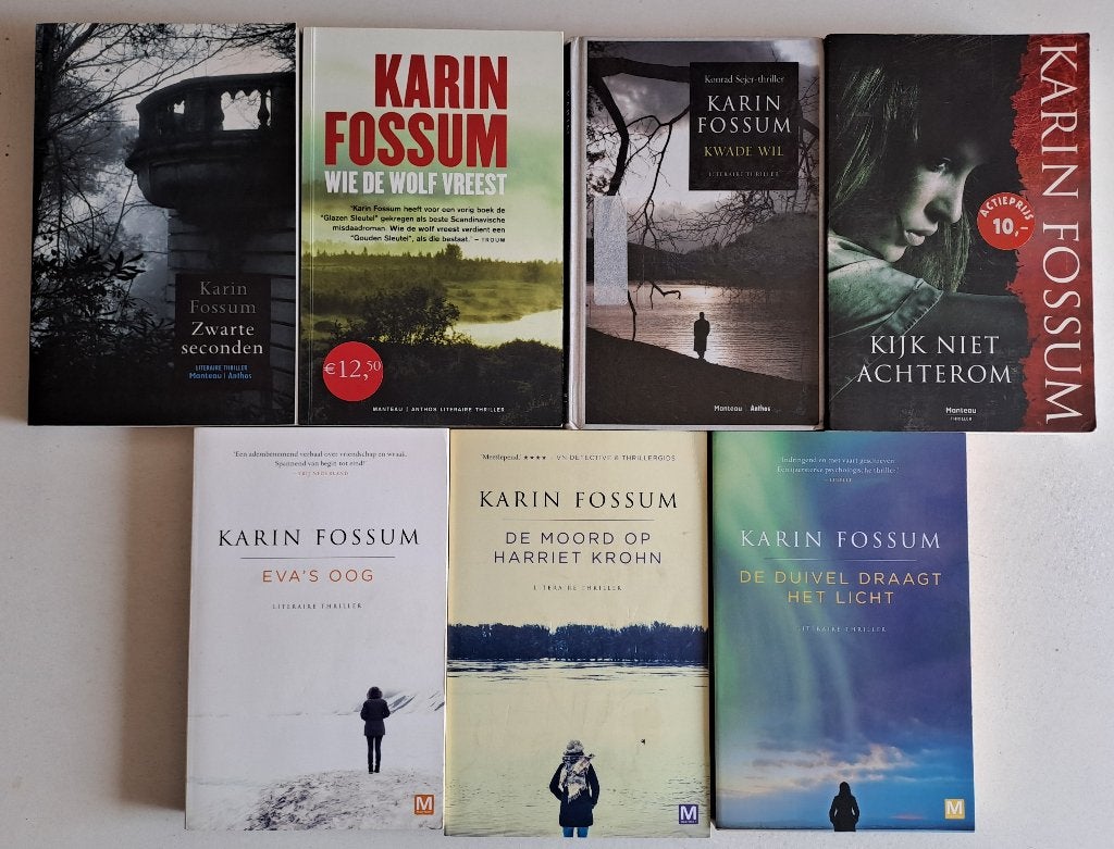 Thrillers & Detective & Oorlog (13), Enlèvement ou Envoi, Utilisé