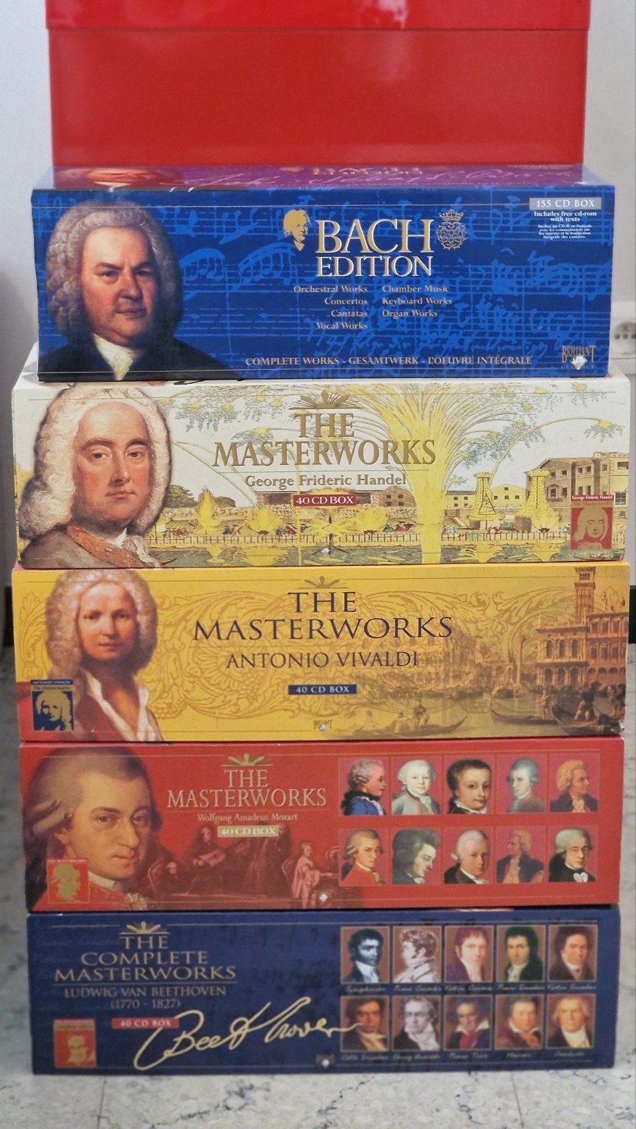 The Masterworks, Enlèvement ou Envoi, 26 cassettes audio ou plus, Enfants et Jeunesse, Vierge