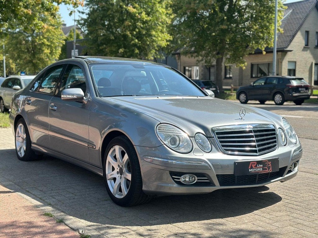 Mercedes E300 Bluetec - V6 - Avantgarde - Pano - weinig km, Autos, Cuir, Argent ou Gris, Achat, Entreprise