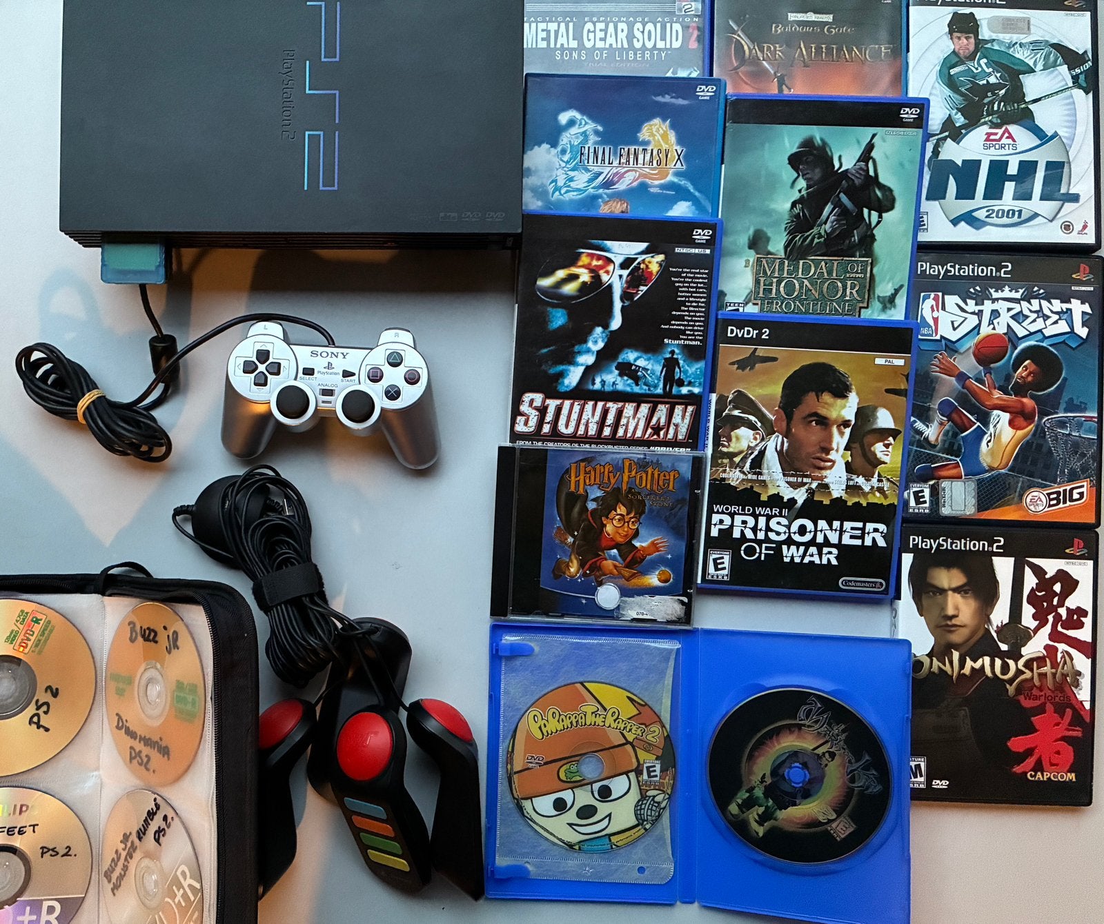 PS2 met Matrix Infinity Mod 1.93 en diverse games, Games en Spelcomputers, Ophalen of Verzenden, Zo goed als nieuw