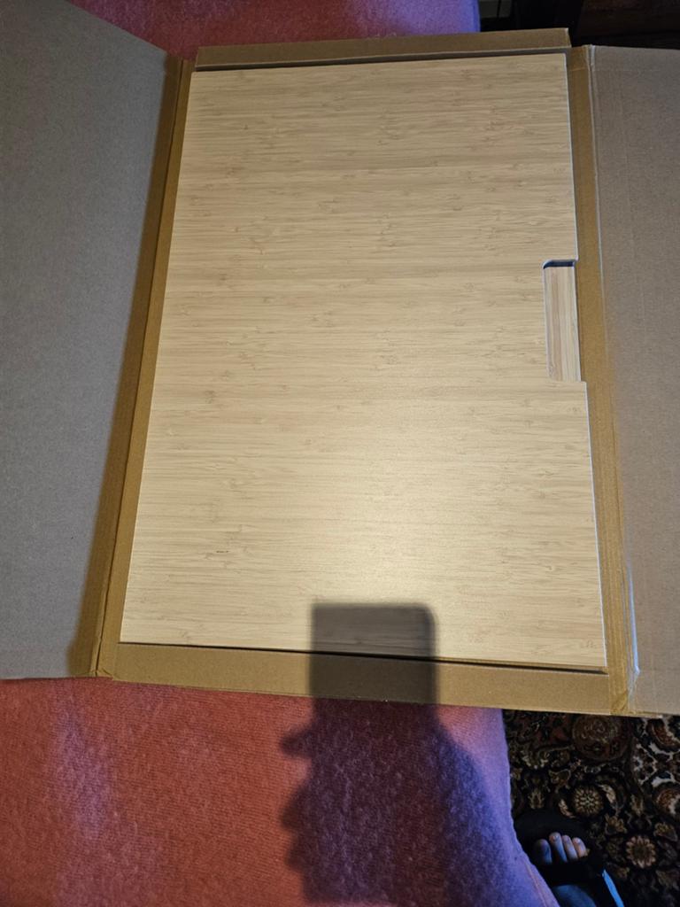 IKEA keuken lade front bamboo 60cm 2 stuks, Ophalen