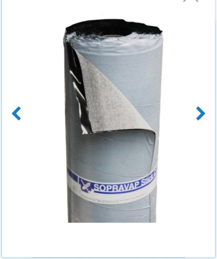 Soprema Sopravap, Bricolage & Construction, Tuiles & Revêtements de toit, Membrane goudronnée, Enlèvement, Autres matériaux, Noir