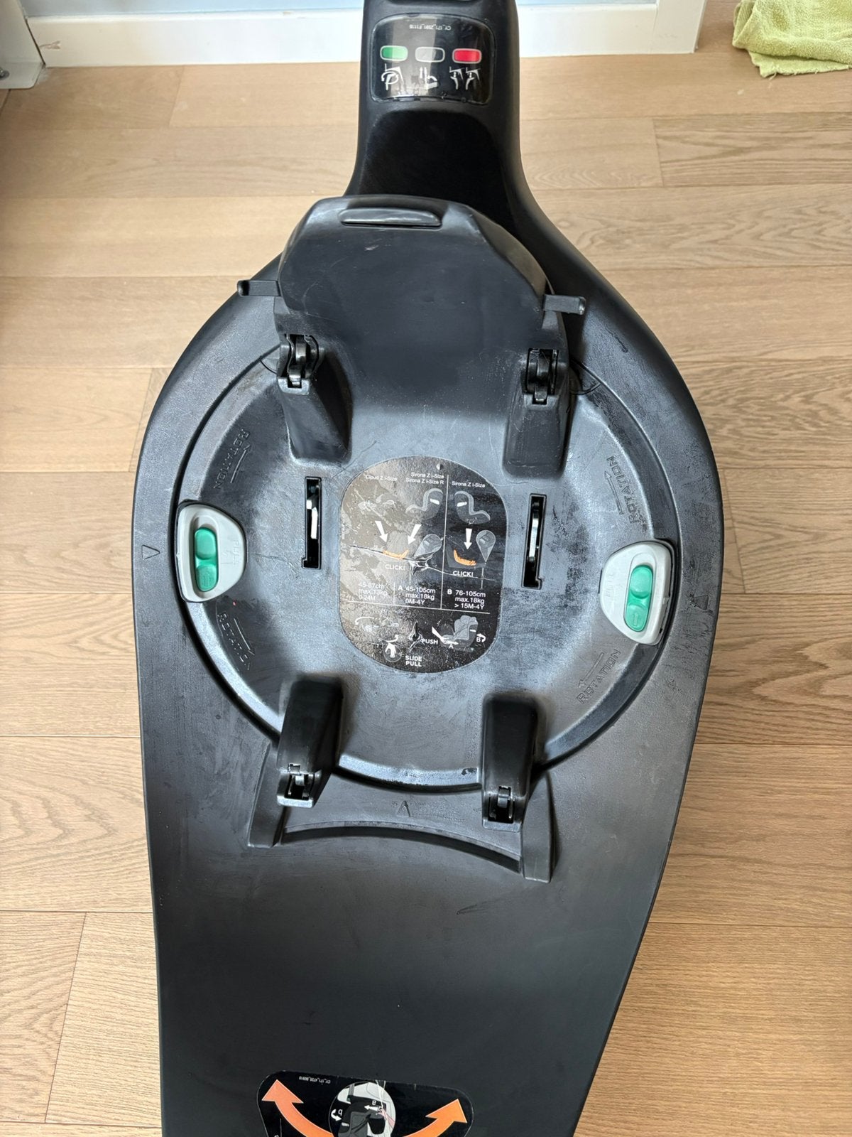 Isofix cybex cloud Z base voor autostoel/maxi cosi, Ophalen, Zo goed als nieuw, 0 t/m 18 kg, Isofix