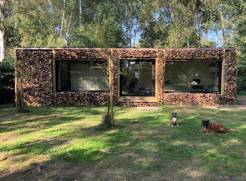 wooncontainer /zorgwoning/Tiny House, Tuin en Terras, Ophalen, Zo goed als nieuw