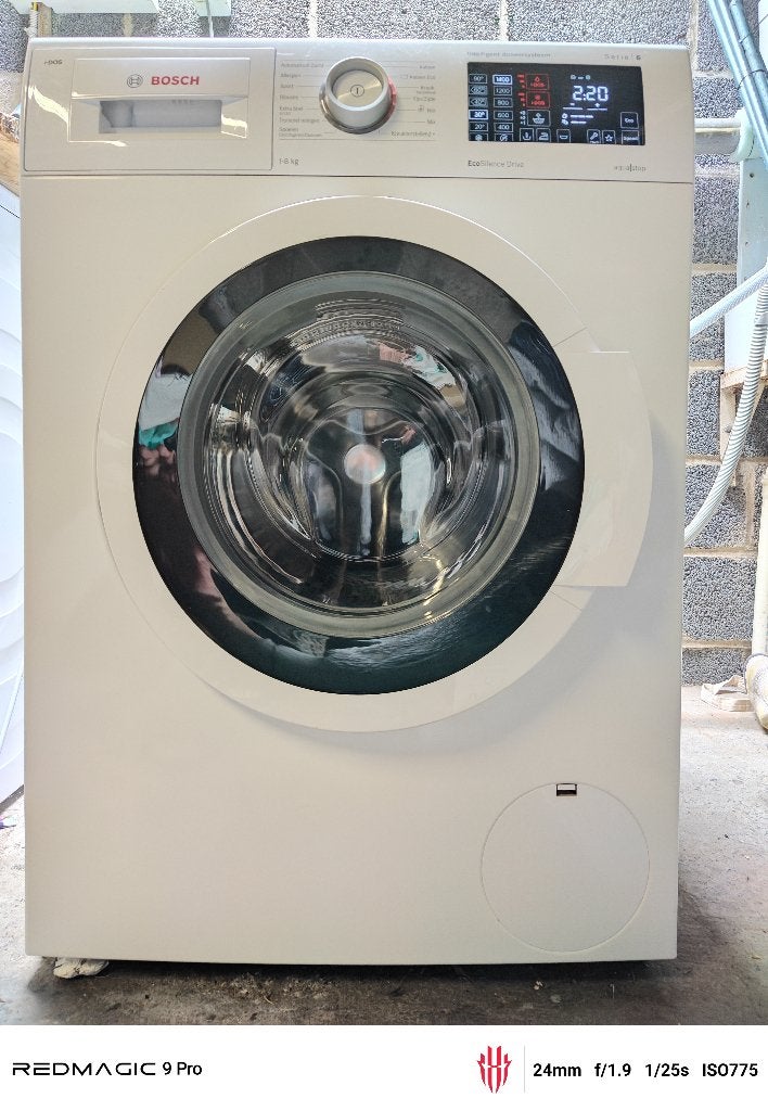 Wasmachine Bosch, Elektronische apparatuur, Wasmachines, Ophalen, Bovenlader, Energieklasse A of zuiniger, 1200 tot 1600 toeren