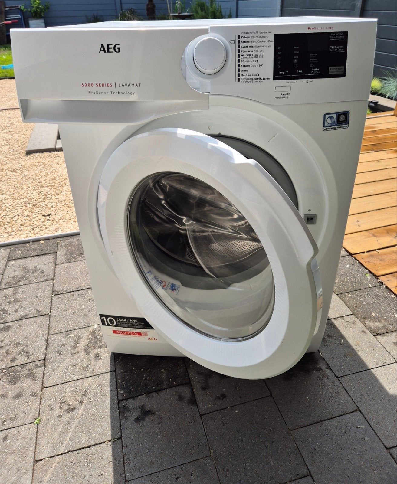 AEG Lavamat 6000 Series ProSense – 8 kg Wasmachine A+++, Electroménager, Lave-linge, Enlèvement