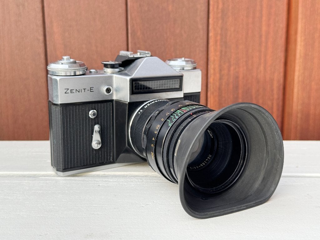 Zenit-E SLR 35mm Camera, Audio, Tv en Foto, Fotocamera's Analoog, Ophalen, Zo goed als nieuw