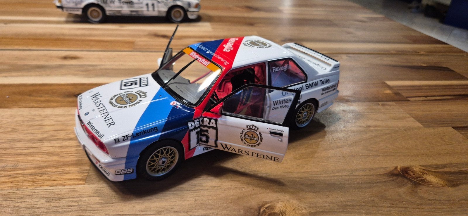 bmw e30 m3 m-power 1:18, Hobby & Loisirs créatifs, Enlèvement ou Envoi