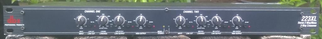 Crossover 2-weg DBX 223XL, Musique & Instruments, Enlèvement ou Envoi, Comme neuf, Autres types