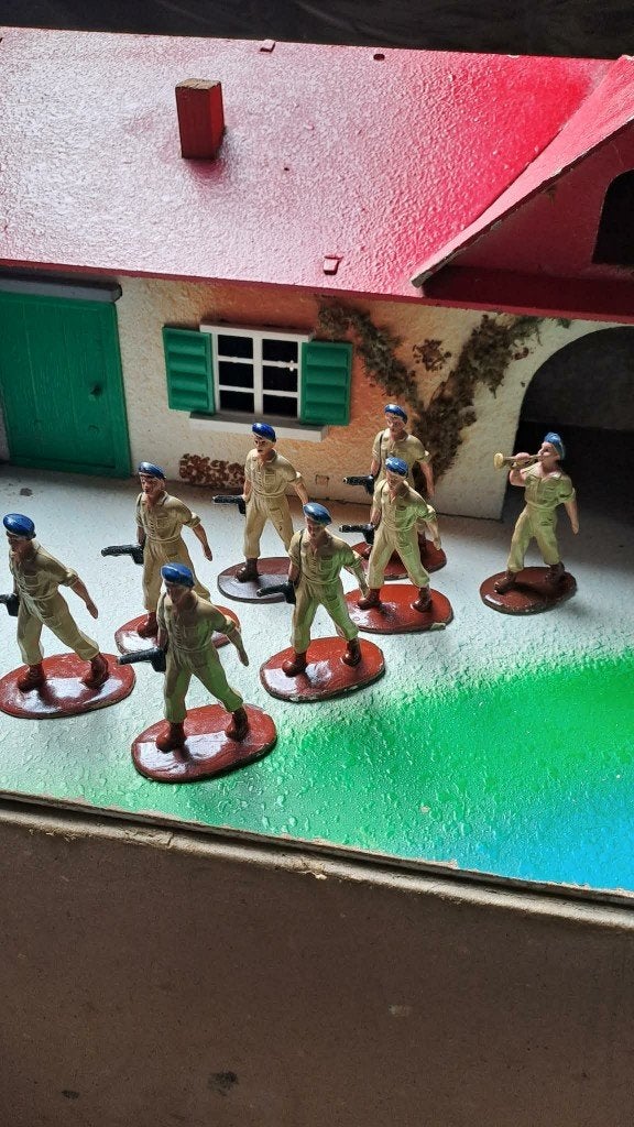 soldats style paras commando, Enlèvement