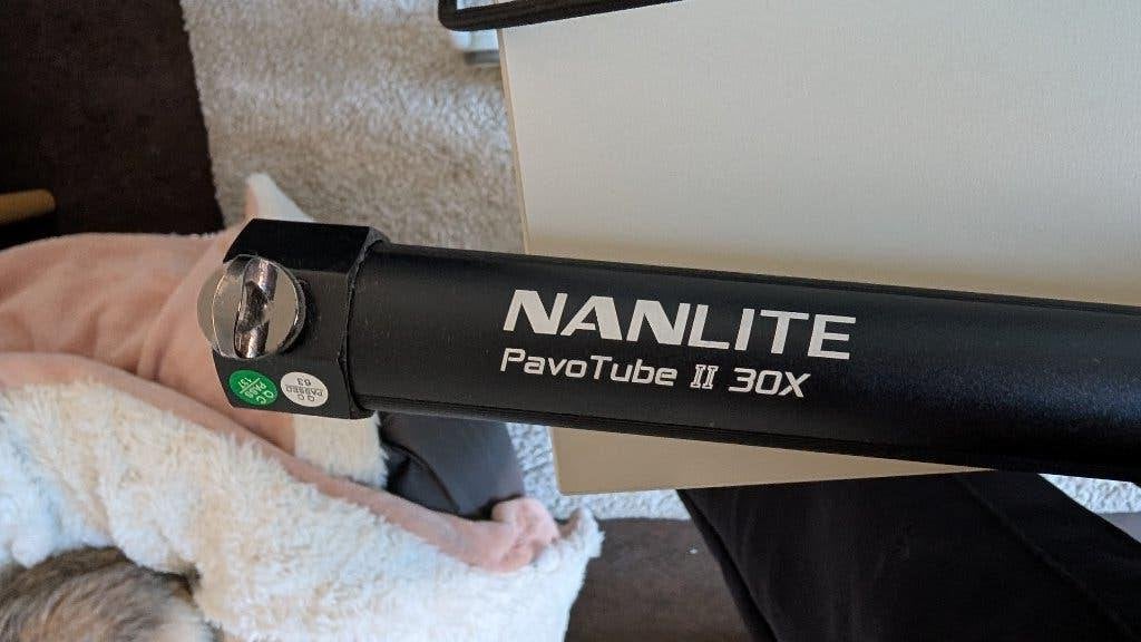 Nanlite PavoTube II 30X – Tube LED RGBWW – Parfait état, Neuf, Autres marques, Enlèvement, Connexion USB