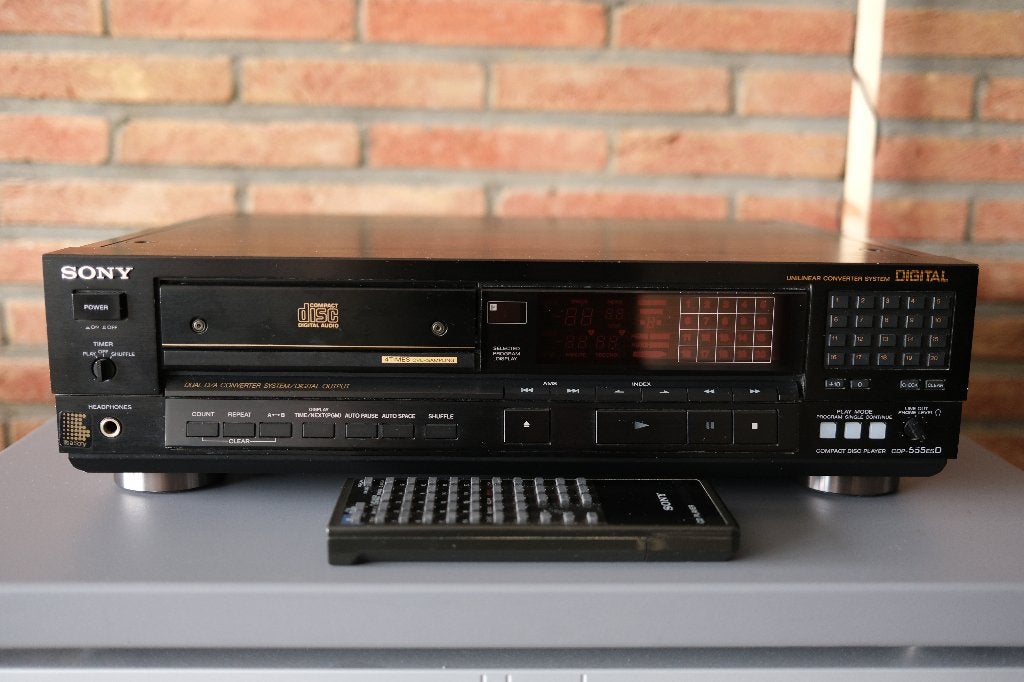 Sony CDP-555ESD CD speler, Ophalen, Gebruikt, Sony