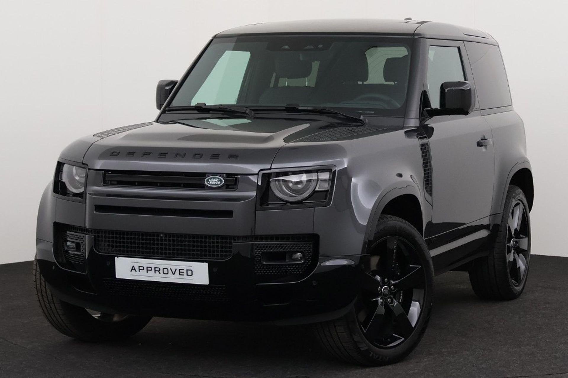 Land Rover Defender 90 P525 V8 AWD Auto. 25MY (automatique), Autos, Cuir, Argent ou Gris, Affichage tête haute, Entreprise