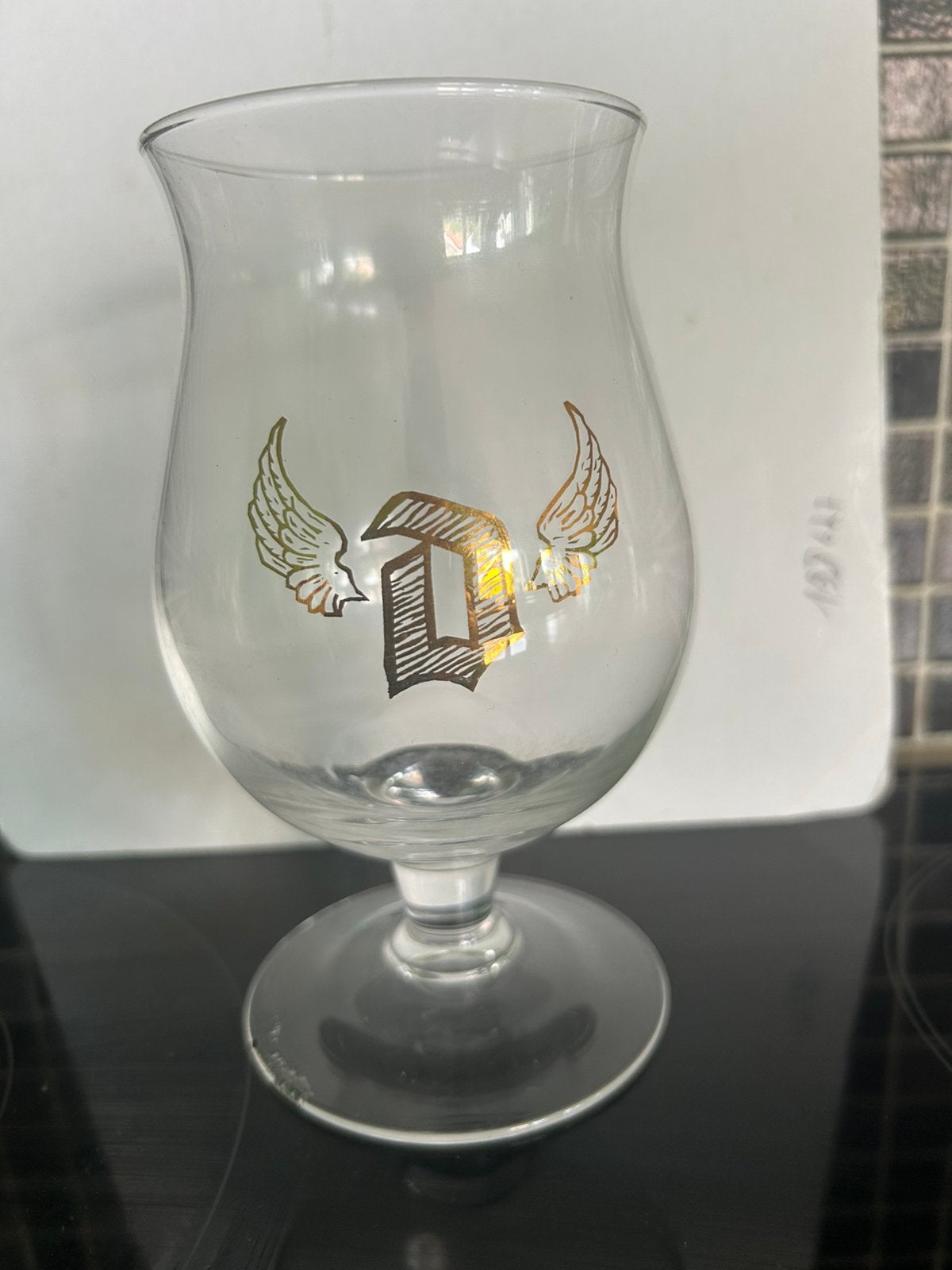 Verre Duvel ailes d’ange, Enlèvement ou Envoi, Comme neuf, Duvel