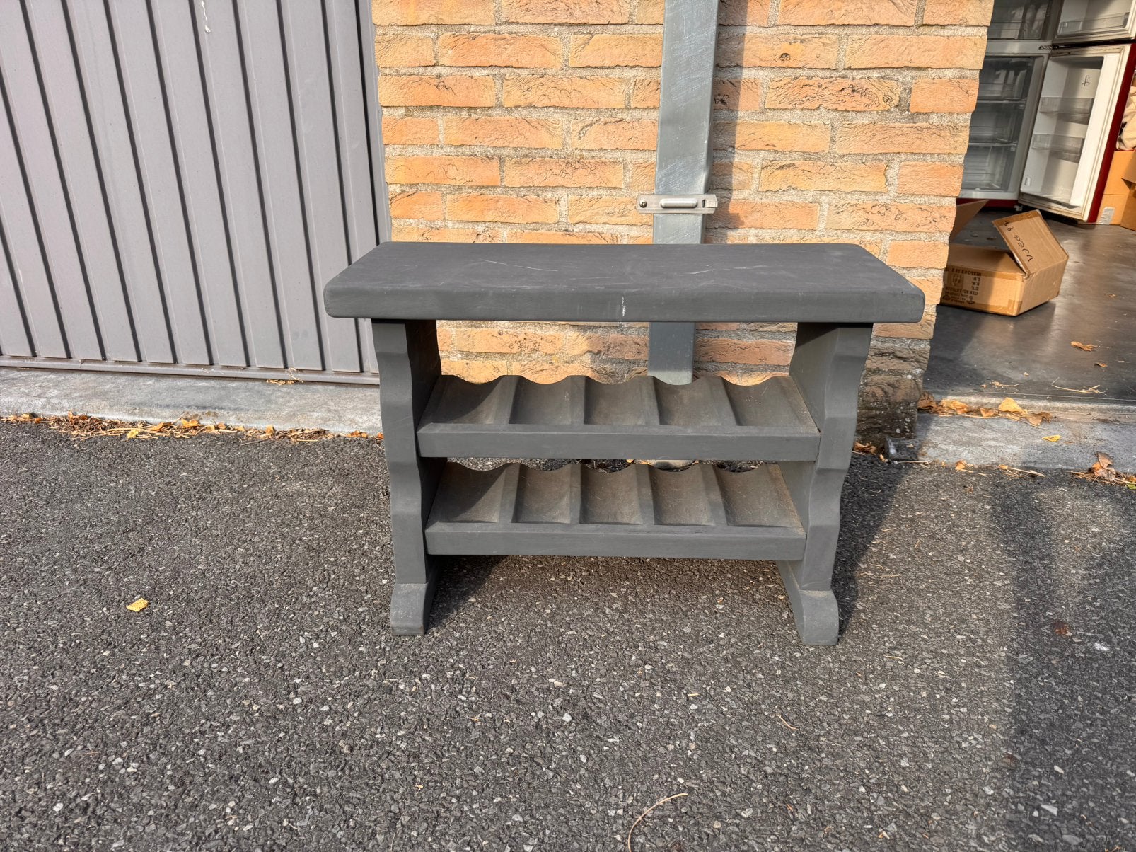 Wijnrekje, Ophalen, Gebruikt, Hout, 5 tot 15 flessen