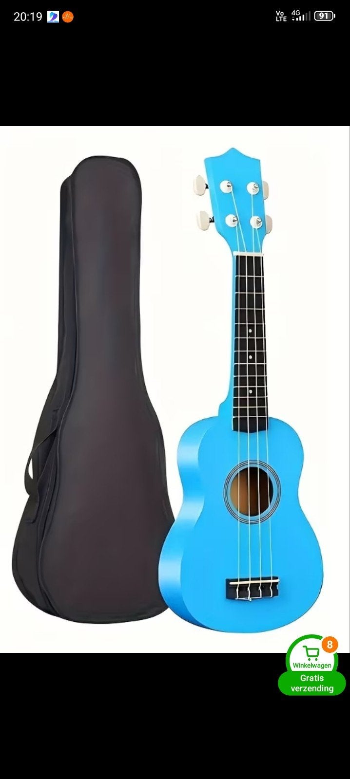 Gitarre Ukulele., Ophalen of Verzenden