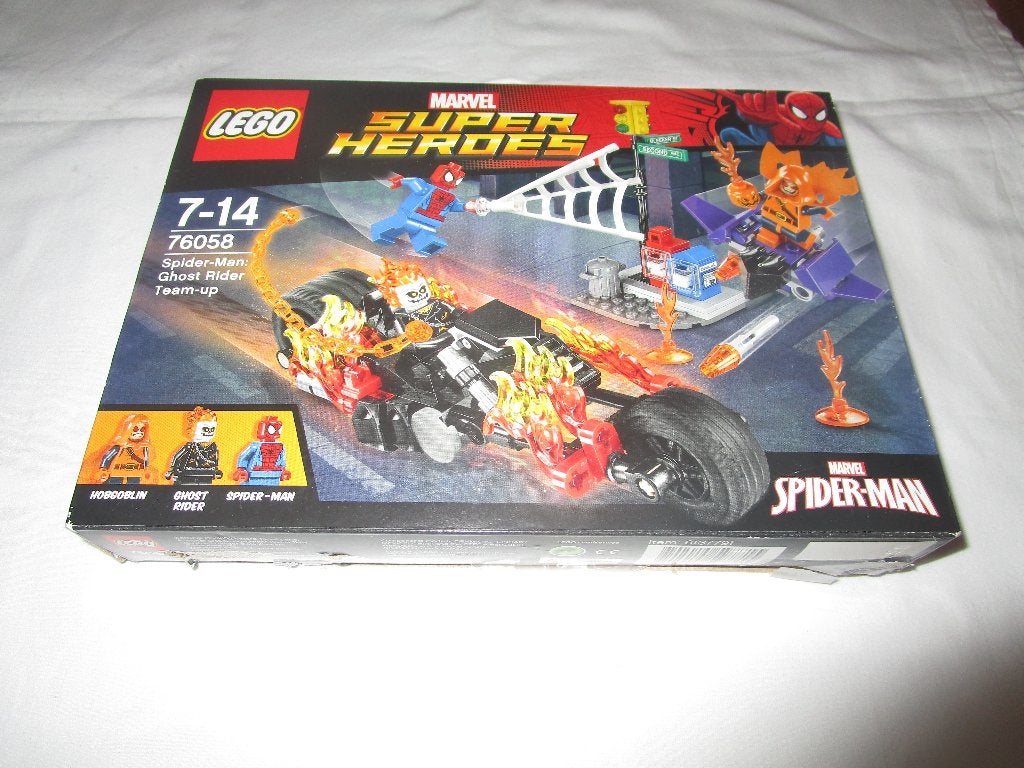 Lego 76058 Spiderman - Ghost Rider, Enfants & Bébés, Jouets | Duplo & Lego, Utilisé, Lego, Ensemble complet, Complet, Marvel, Enlèvement ou Envoi