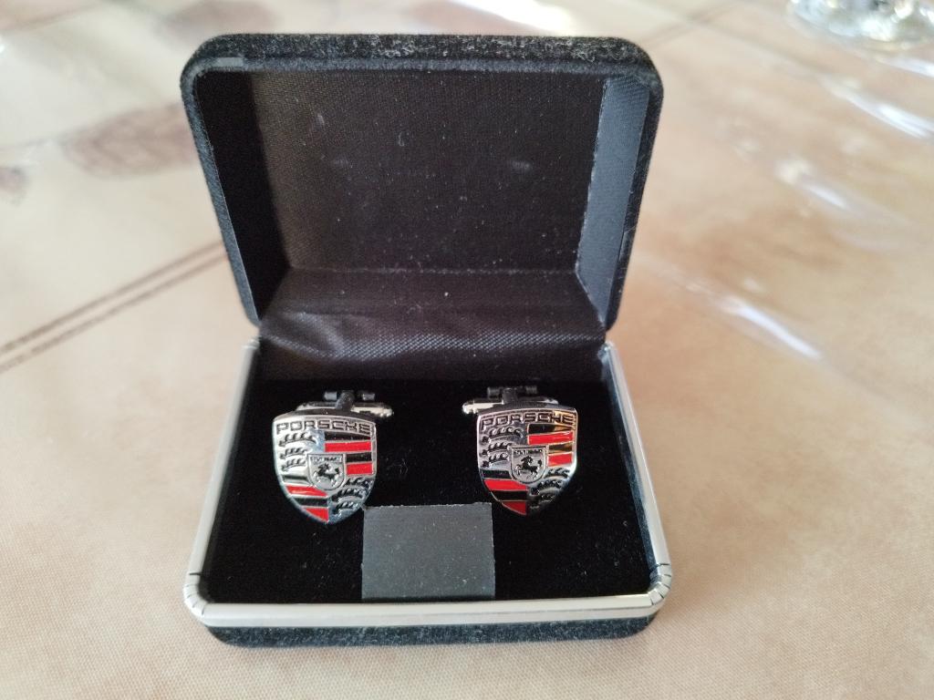 PORSCHE MANCHETKNOOP, Ophalen of Verzenden, Nieuw, Zilver, Verzilverd