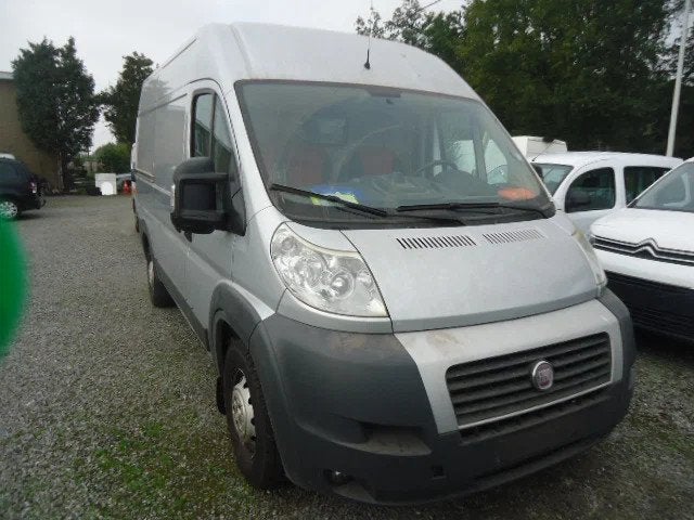Fiat L2H2 eur 5 ,129 dkm ,2.3 d ,130 pk ,airco,5500 +(6650), Auto's, Euro 5, Stof, Gebruikt, Zwart