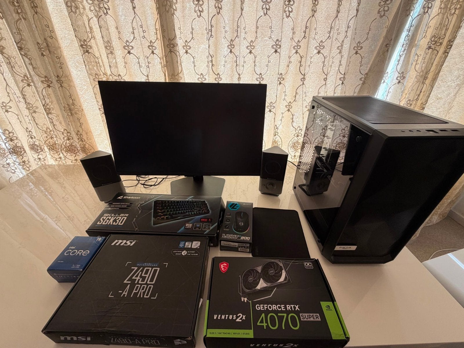 PC de jeu complet RTX 4070 Super i9 + écran Samsung 180 HZ, Enlèvement ou Envoi, Gaming, SSD