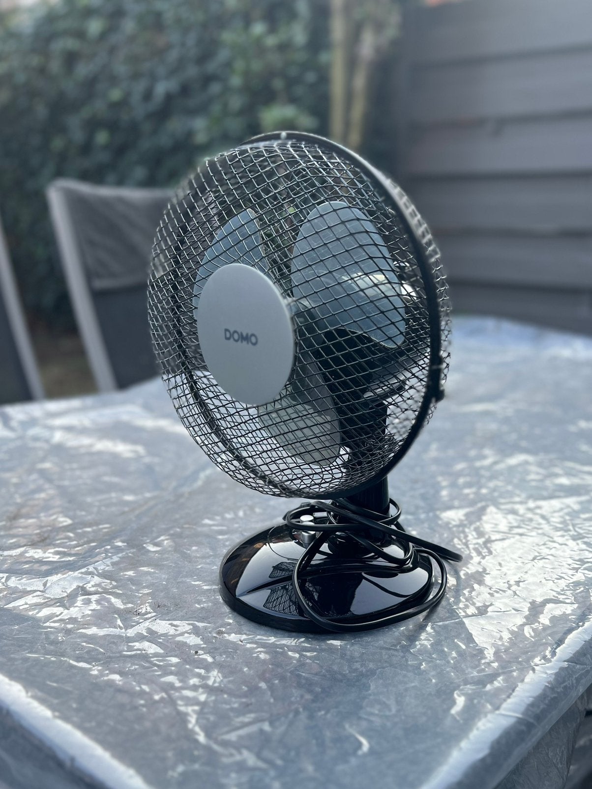 Tafelventilator Domo, Electroménager, Enlèvement, Comme neuf, Ventilateur de table