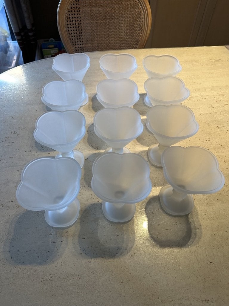 12 ijs coupes glazen, Ophalen of Verzenden, Nieuw