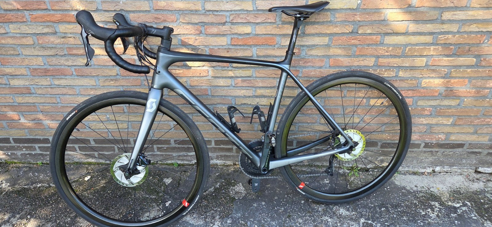 scott addict 10 disc, Fietsen en Brommers, Ophalen, Carbon