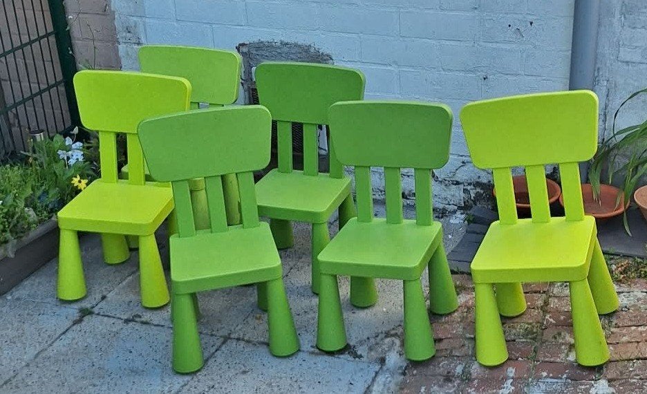 Ikea kinderstoelen, Tuin en Terras, Ophalen