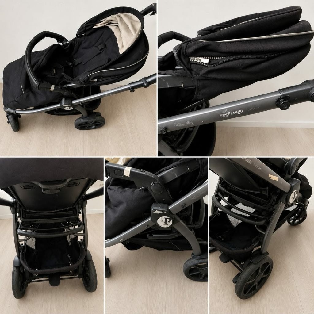 poussette trio (très bon état), Enlèvement, Utilisé, Poussette, Autres marques