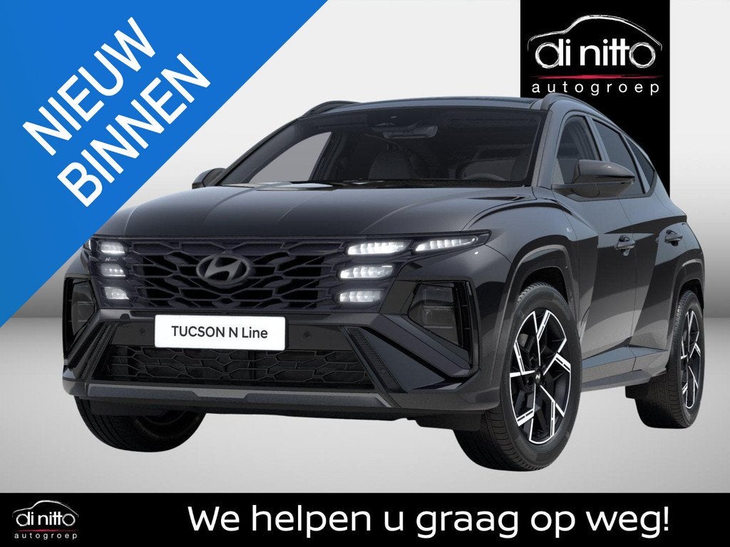 HYUNDAI Tucson HEV 1.6 T-GDI Feel Shadow N-Line, Auto's, Stof, 129 g/km, 4 cilinders, 1360 kg