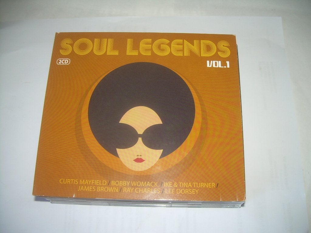 2 CD S - SOUL LEGENDS - VOL 1, Cd's en Dvd's, Cd's | R&B en Soul, Ophalen of Verzenden, Zo goed als nieuw, Verzamelalbum, Soul