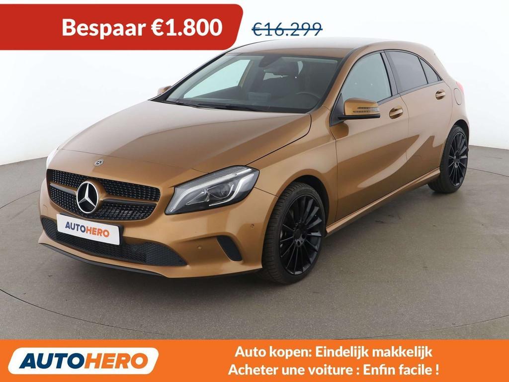 Mercedes-Benz A-Klasse 180 A 180 CDI BlueEfficiency Style, Auto's, Gebruikt, Zwart, Overige kleuren, Leder