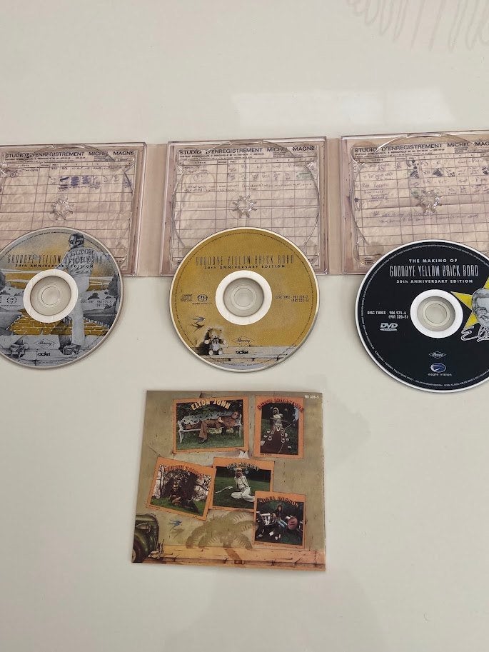 Elton John – Goodbye Yellow Brick Road - Deluxe- Ltd Edition, Cd's en Dvd's, Ophalen, Digipak, Zo goed als nieuw, Poprock