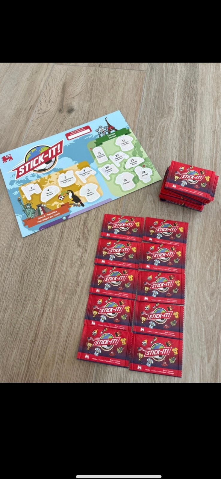 Stick it stickers - Delhaize, Enlèvement ou Envoi, Neuf, Sport