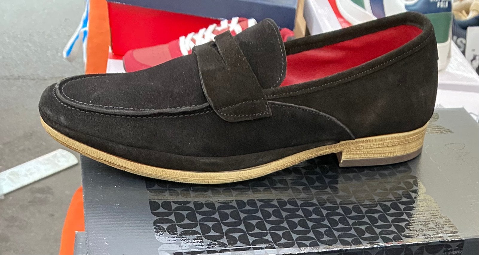 NIEUW mocassin voor heren, zwart, maat 43, prijs 45€, Kleding | Heren, Schoenen, Zwart, Nieuw, Ophalen of Verzenden, Espadrilles of Moccasins