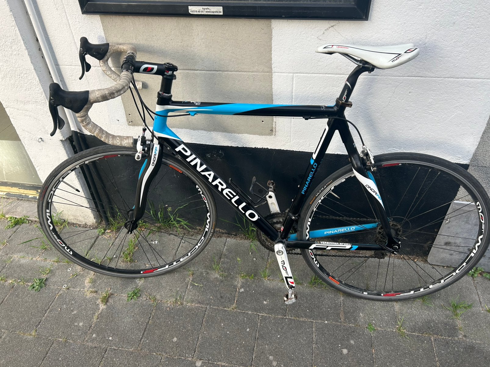 Pinarello koersfiets, Ophalen, Zo goed als nieuw, Carbon