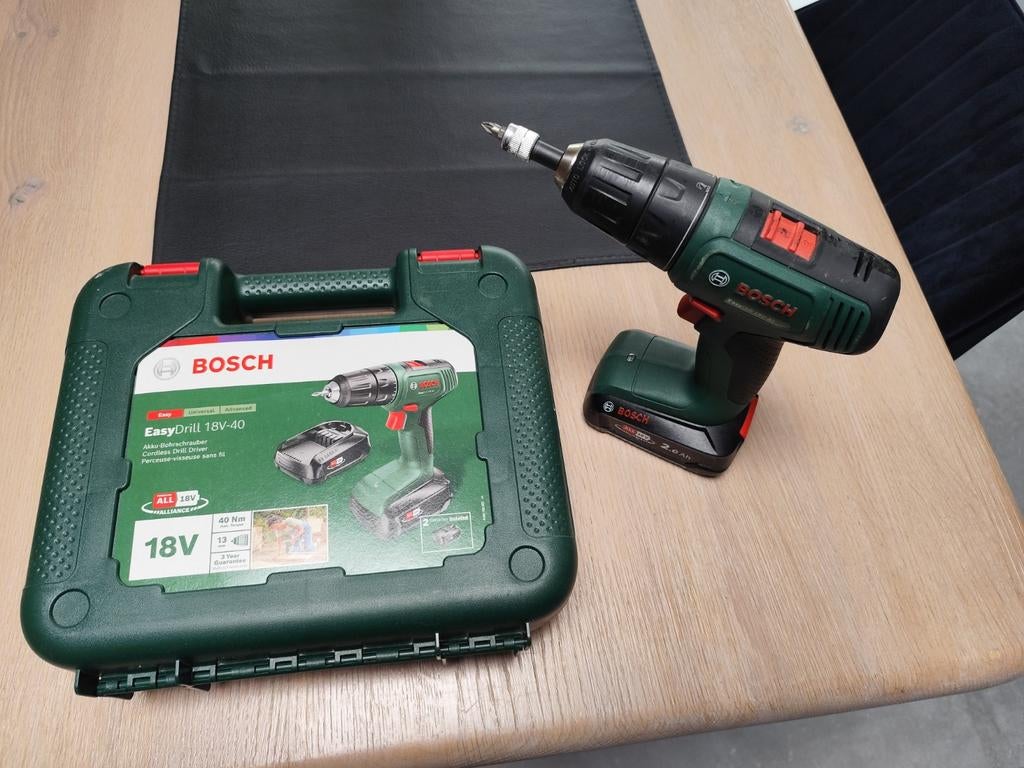 Perceuse et visseuse Bosch, Perceuse