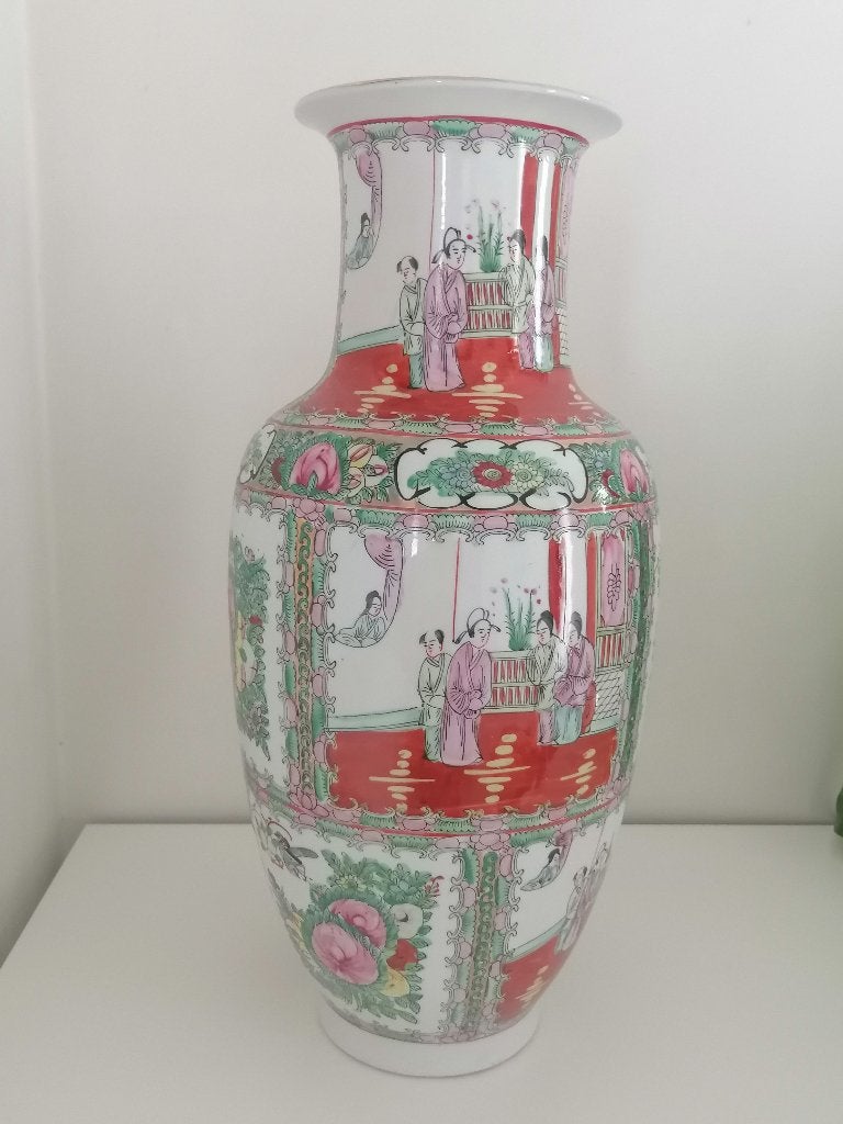 Chinese vaas, Ophalen