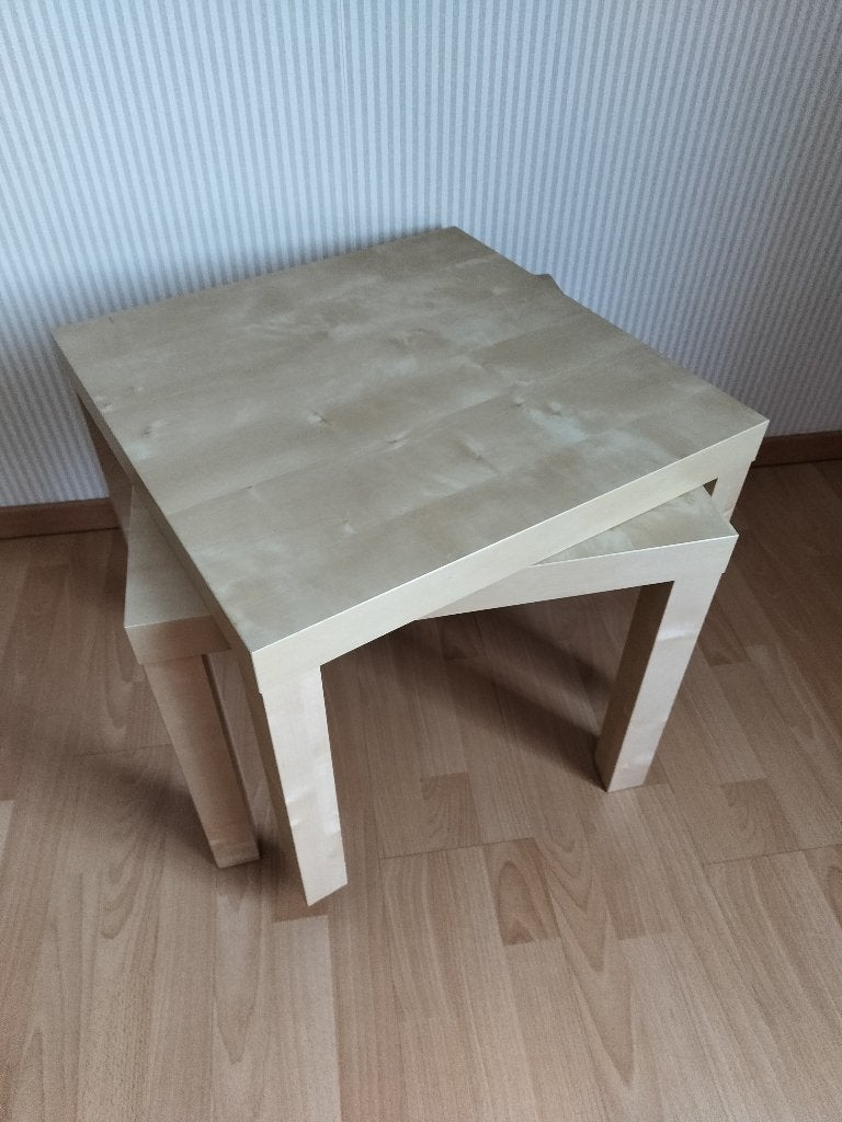 tables, Maison & Meubles, Tables | Tables à manger, Utilisé, 50 à 100 cm, 50 à 100 cm, Carré, Enlèvement