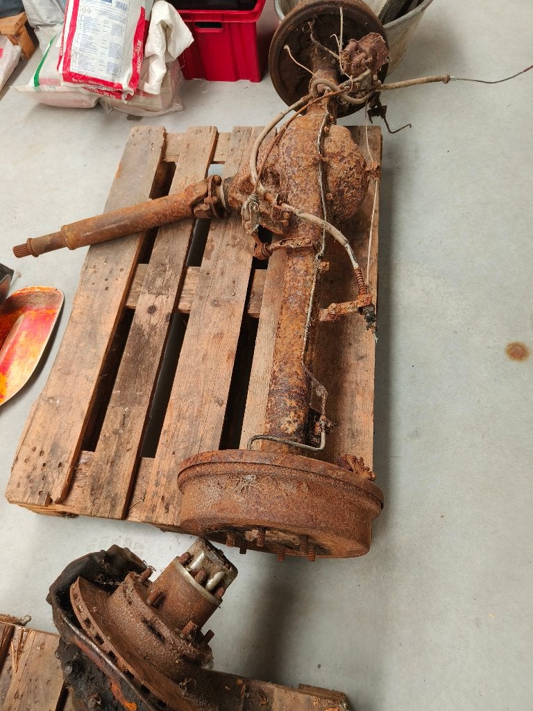 Onderdelen Toyota bj70, Ophalen