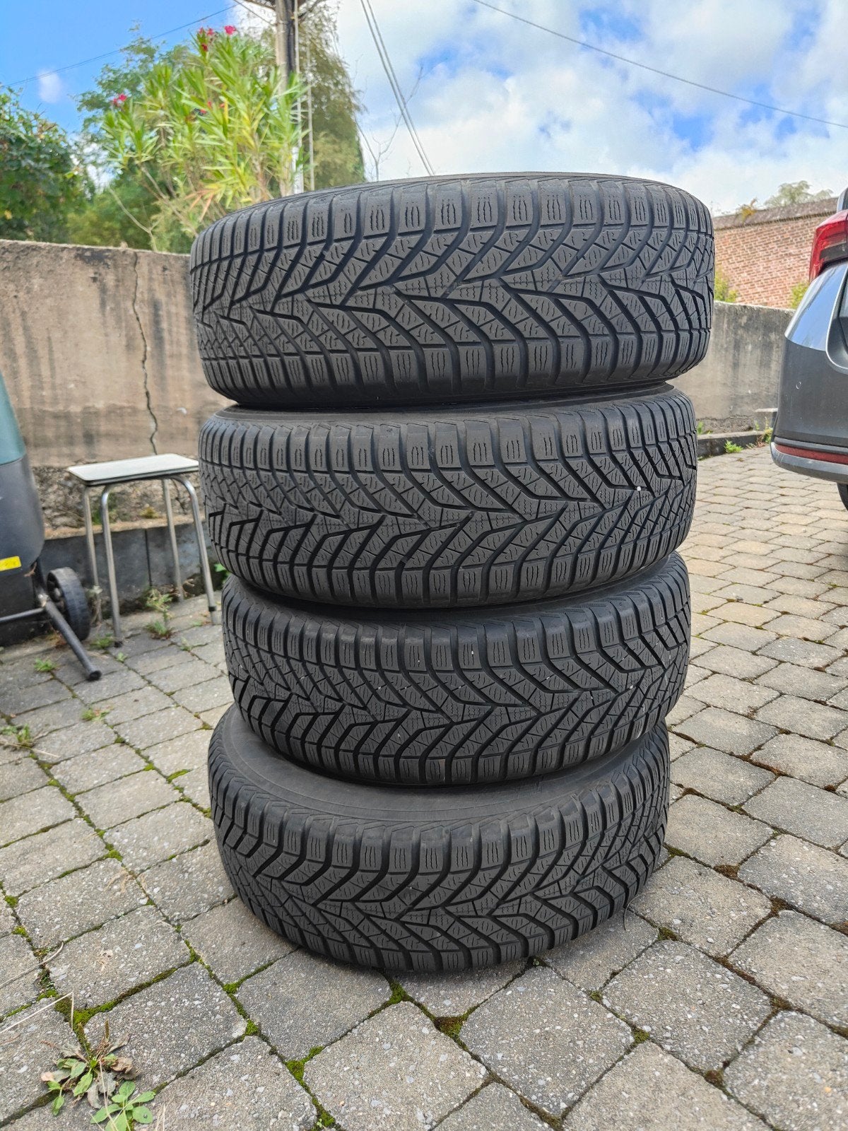 Kit Hiver 215/60 R16, Auto-onderdelen, Ophalen, 16 inch, Banden en Velgen, Winterbanden